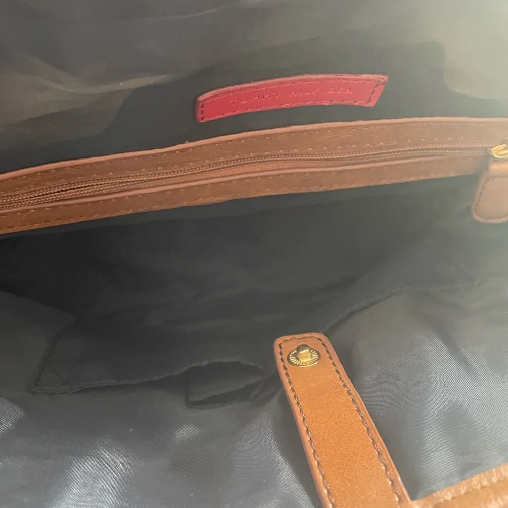 Blue and White Canvas Purse - Picture 8 of 9